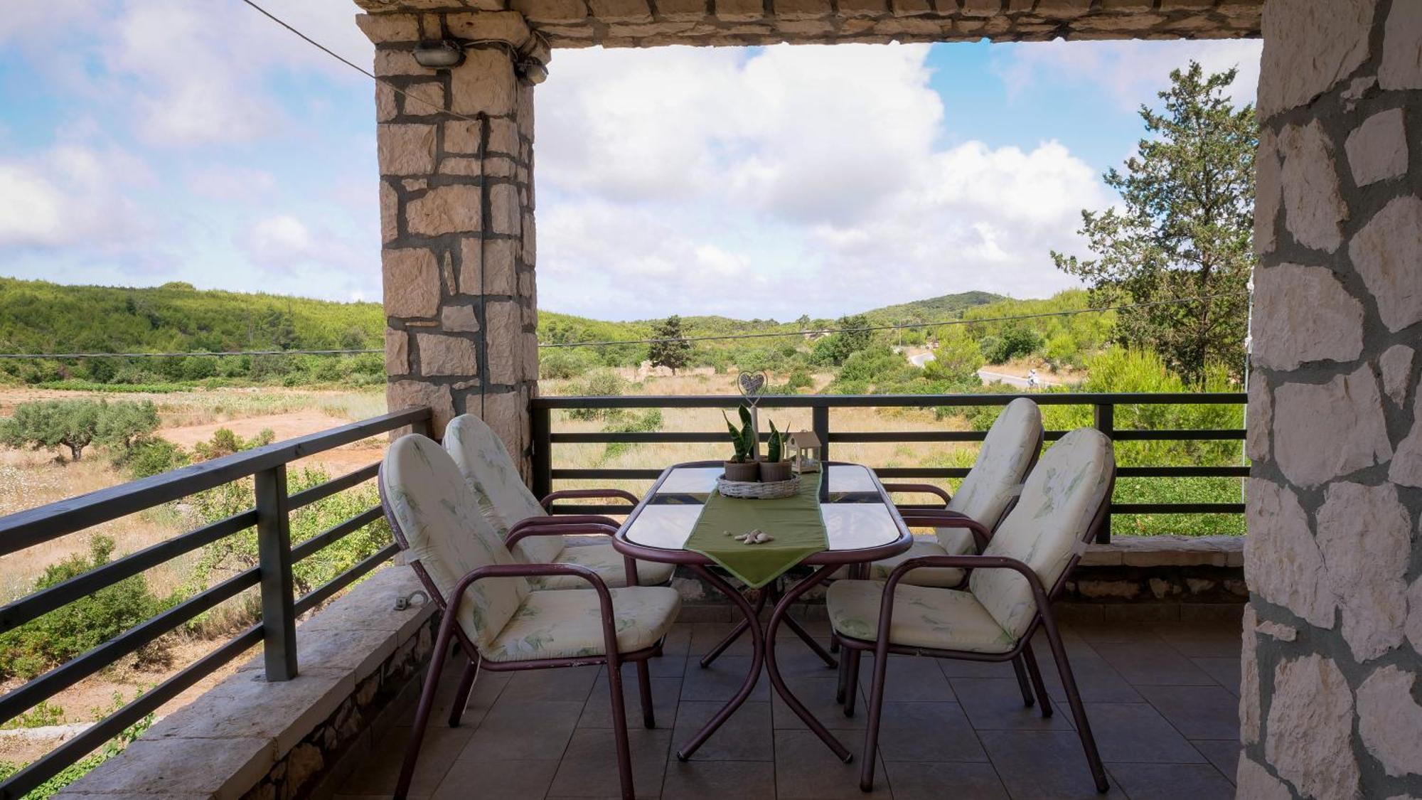 Fterini Apartments Sterna & Alletri Agios Leon Exteriör bild